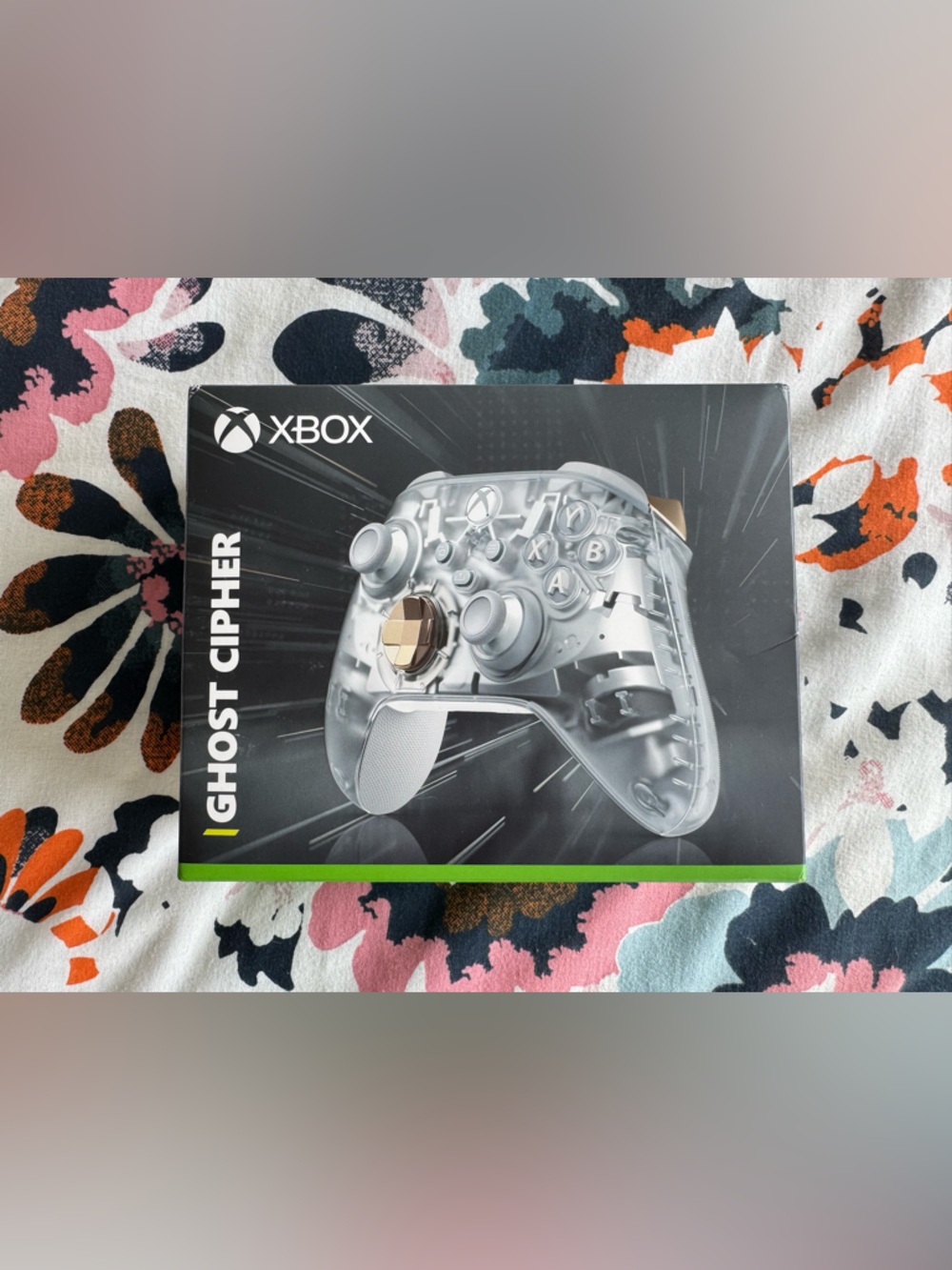 Xbox Ghost Cipher Wireless Controller - Clear/Gold